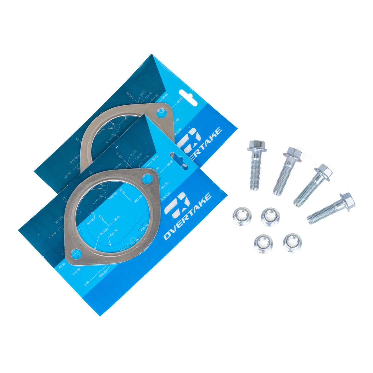 OVERTAKE Catback Exhaust Refresh Kit (3in. Single Exit) - Subaru