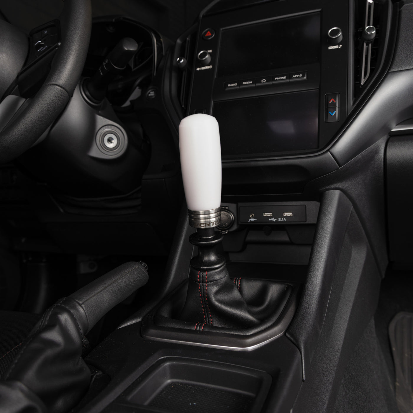 Overtake ModKnob Weighted Tall Delrin Shift Knob - Scion FR-S / Toyota 86 / GR86 / Subaru BRZ / WRX / STI