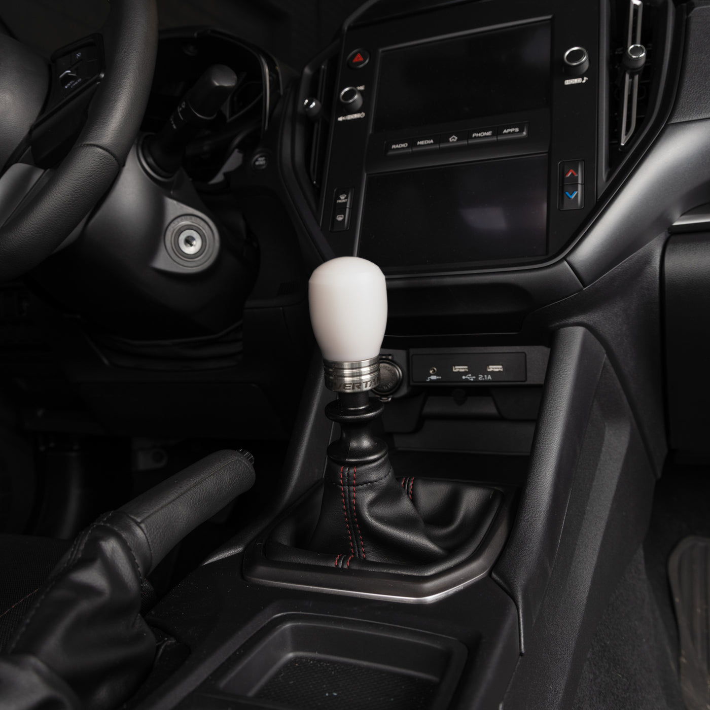 Overtake ModKnob Weighted Short Delrin Shift Knob - Scion FR-S / Toyota 86 / GR86 / Subaru BRZ / WRX / STI