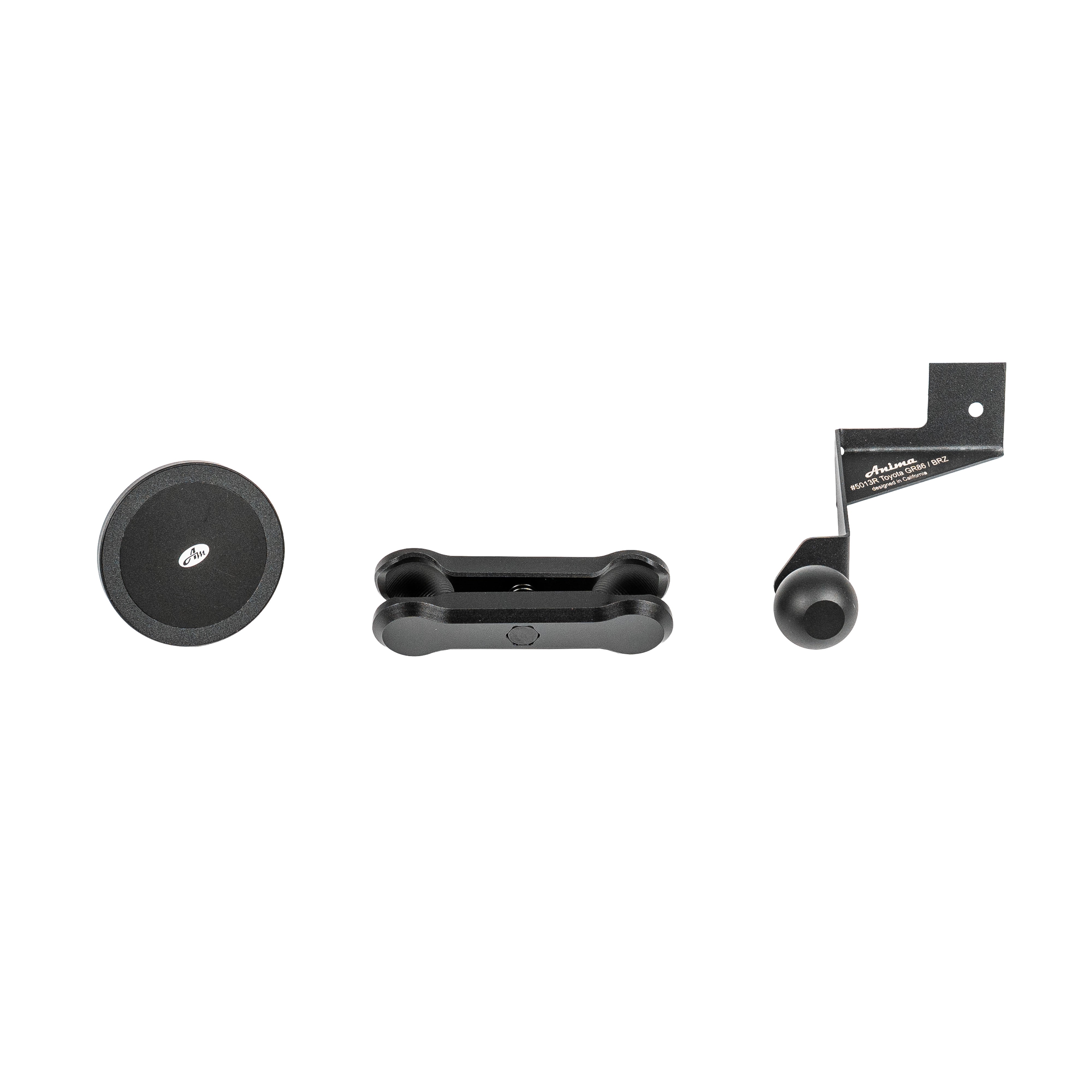 Anima 1" Left Hand Drive Ball Base Phone/Garmin Catalyst Mount - 2022+ Toyota GR86 / Subaru BRZ