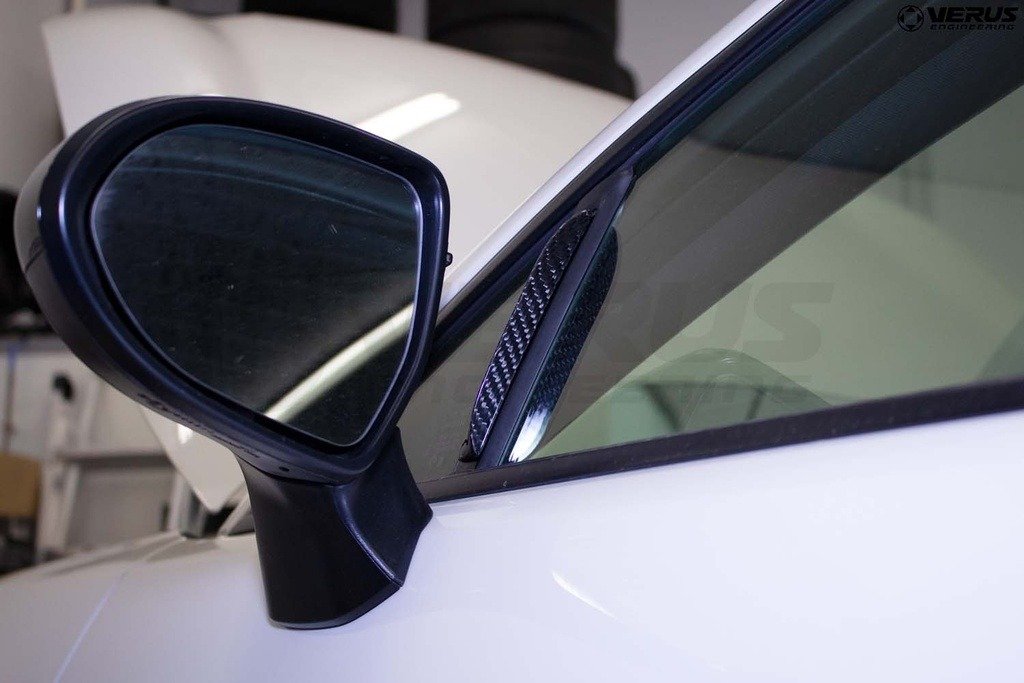 Verus Engineering Carbon Anti-Buffeting Wind Deflectors - 2022+ Toyota GR86 / Subaru BRZ