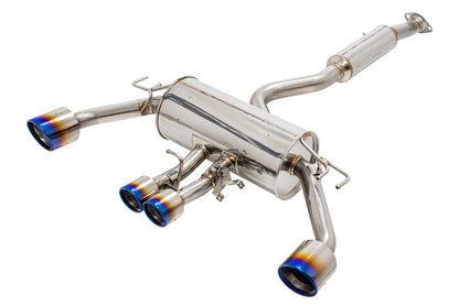 APEXI N1 Evo Extreme Valved Quad Exit Catback Exhaust System (Resonated & Nonresonated) - 2023+ Toyota GR Corolla