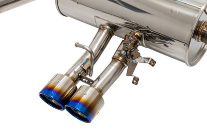 APEXI N1 Evo Extreme Valved Quad Exit Catback Exhaust System (Resonated & Nonresonated) - 2023+ Toyota GR Corolla
