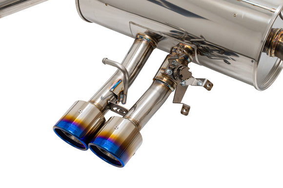 APEXI N1 Evo Extreme Valved Quad Exit Catback Exhaust System (Resonated & Nonresonated) - 2023+ Toyota GR Corolla