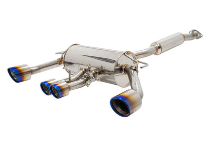 APEXI N1 Evo Extreme Valved Quad Exit Catback Exhaust System (Resonated & Nonresonated) - 2023+ Toyota GR Corolla