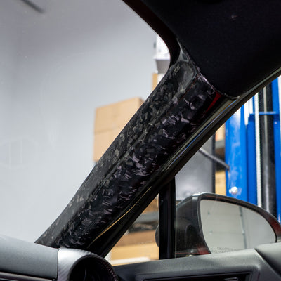 Driven.Media Carbon Fiber A Pillar Covers - 2022+ Toyota GR86 / Subaru BRZ