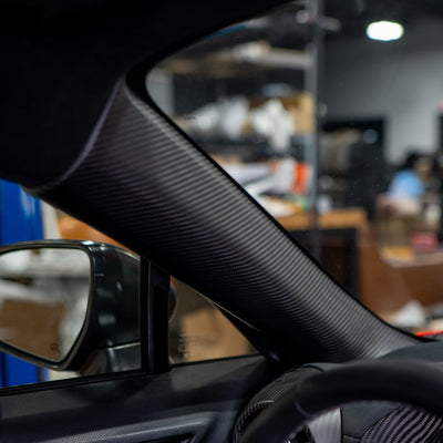 Driven.Media Carbon Fiber A Pillar Covers - 2022+ Toyota GR86 / Subaru BRZ