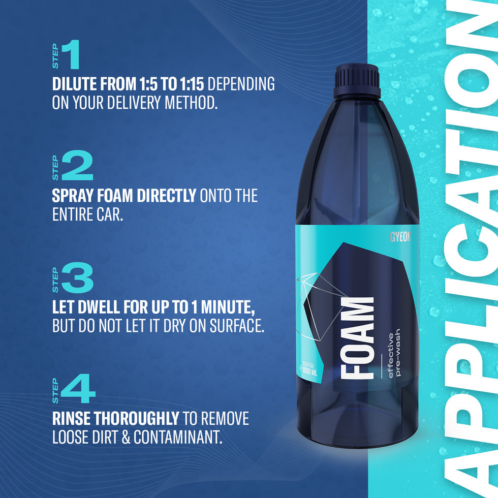 Gyeon Q²M Foam - 1000 / 4000 ml