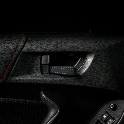 Billetworkz Alcantara Door Pull Strap Kit - 2013-2021 Toyota 86 / Subaru BRZ / 15-21 WRX / STI