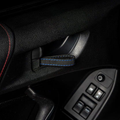 Billetworkz Alcantara Door Pull Strap Kit - 2013-2021 Toyota 86 / Subaru BRZ / 15-21 WRX / STI