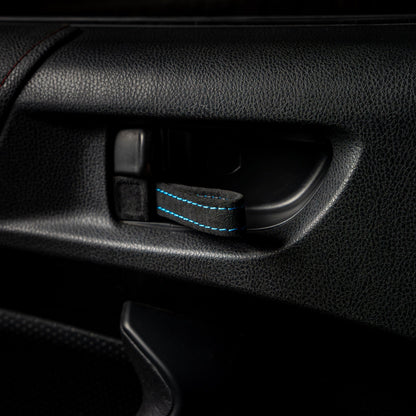 Billetworkz Alcantara Door Pull Strap Kit - 2013-2021 Toyota 86 / Subaru BRZ / 15-21 WRX / STI