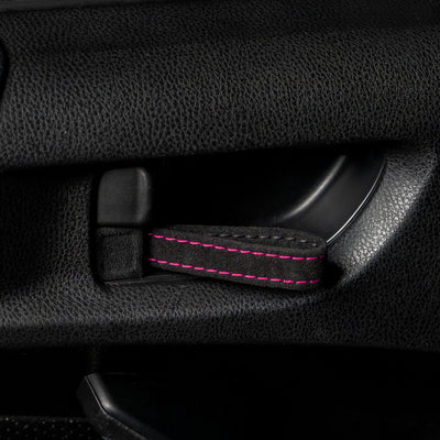 Billetworkz Alcantara Door Pull Strap Kit - 2013-2021 Toyota 86 / Subaru BRZ / 15-21 WRX / STI