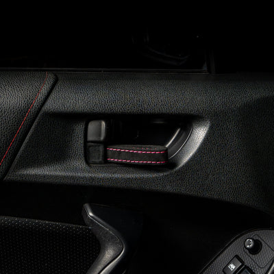 Billetworkz Alcantara Door Pull Strap Kit - 2013-2021 Toyota 86 / Subaru BRZ / 15-21 WRX / STI