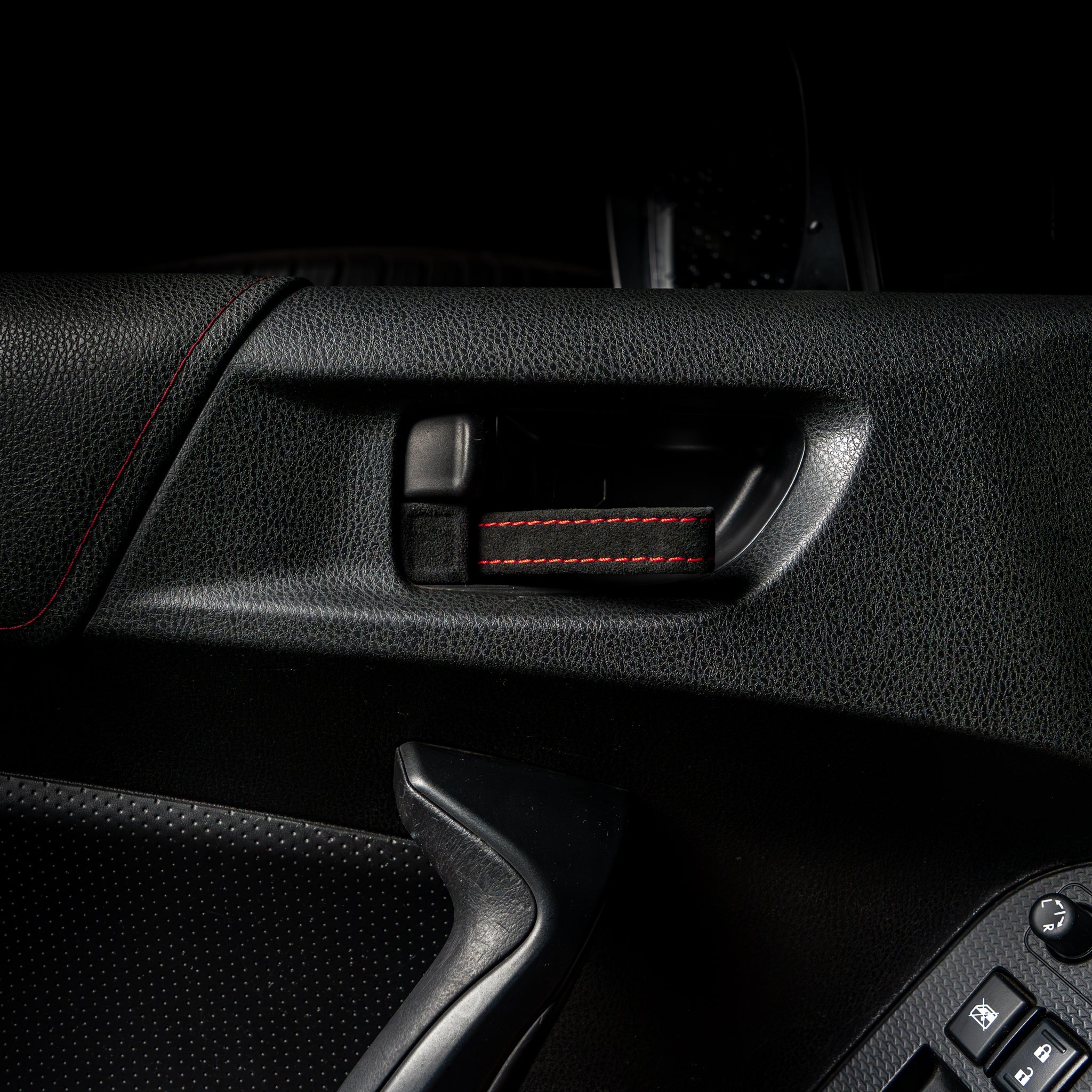 Billetworkz Alcantara Door Pull Strap Kit - 2013-2021 Toyota 86 / Subaru BRZ / 15-21 WRX / STI