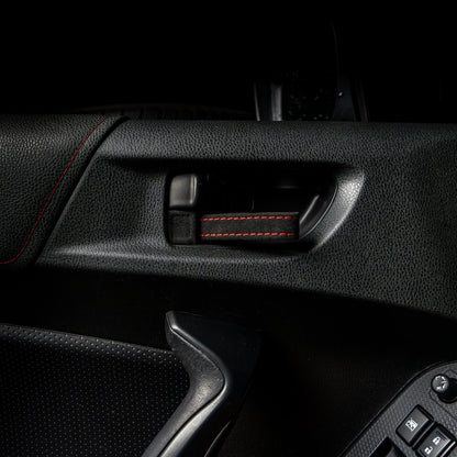 Billetworkz Alcantara Door Pull Strap Kit - 2013-2021 Toyota 86 / Subaru BRZ / 15-21 WRX / STI