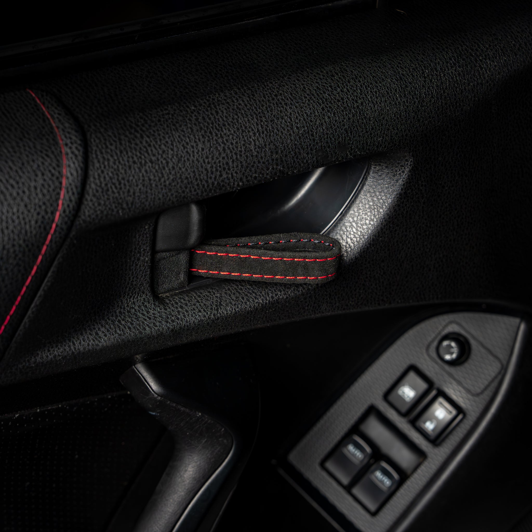 Billetworkz Alcantara Door Pull Strap Kit - 2013-2021 Toyota 86 / Subaru BRZ / 15-21 WRX / STI
