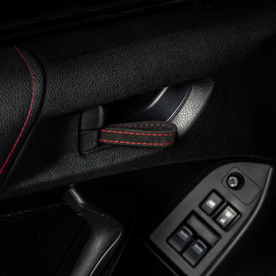 Billetworkz Alcantara Door Pull Strap Kit - 2013-2021 Toyota 86 / Subaru BRZ / 15-21 WRX / STI