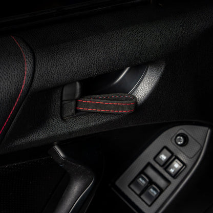 Billetworkz Alcantara Door Pull Strap Kit - 2013-2021 Toyota 86 / Subaru BRZ / 15-21 WRX / STI