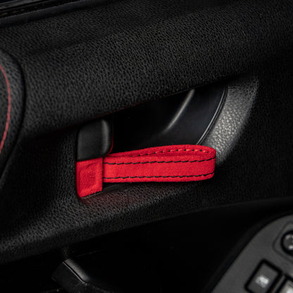 Billetworkz Alcantara Door Pull Strap Kit - 2013-2021 Toyota 86 / Subaru BRZ / 15-21 WRX / STI