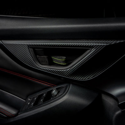 Billetworkz Alcantara Door Pull Strap Kit - 2022+ Subaru WRX / BRZ / Toyota GR86