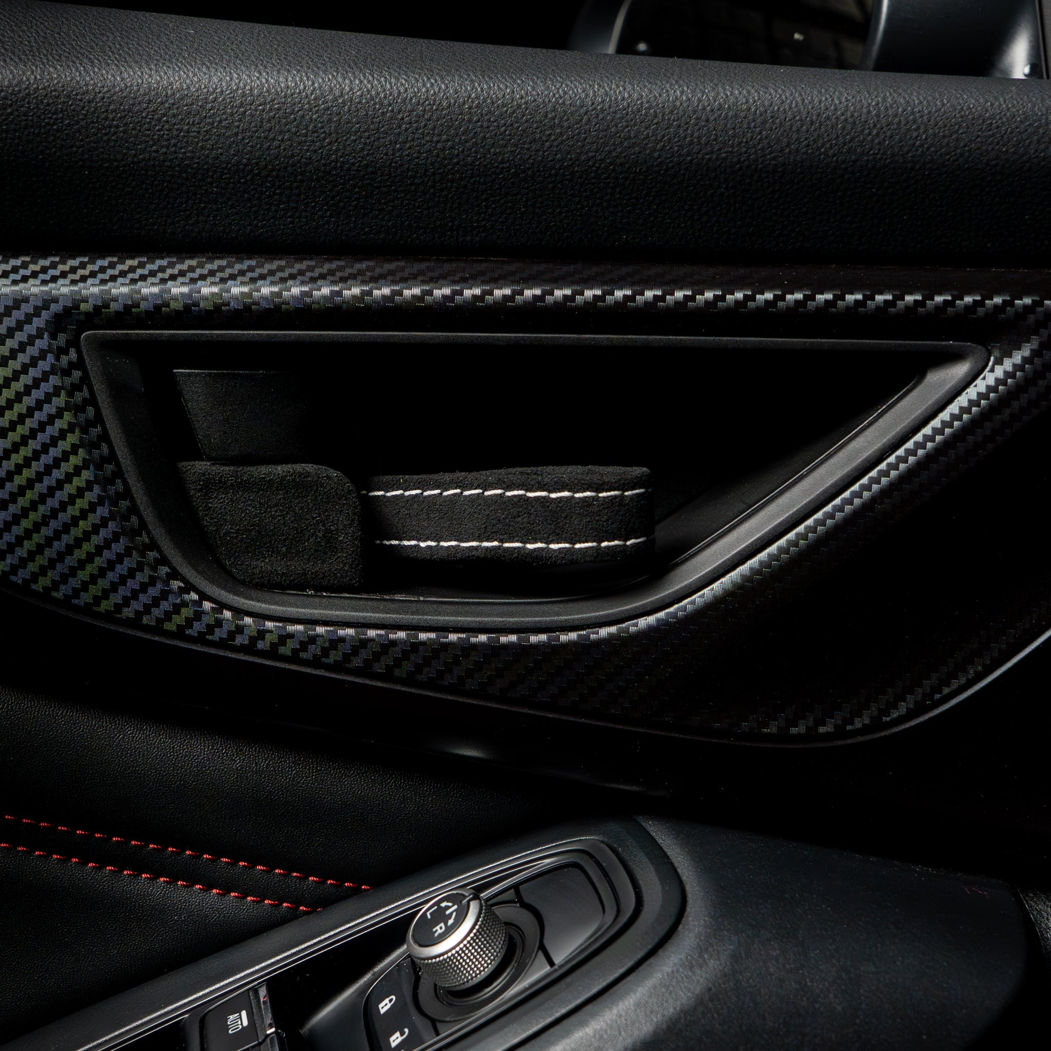 Billetworkz Alcantara Door Pull Strap Kit - 2022+ Subaru WRX / BRZ / Toyota GR86