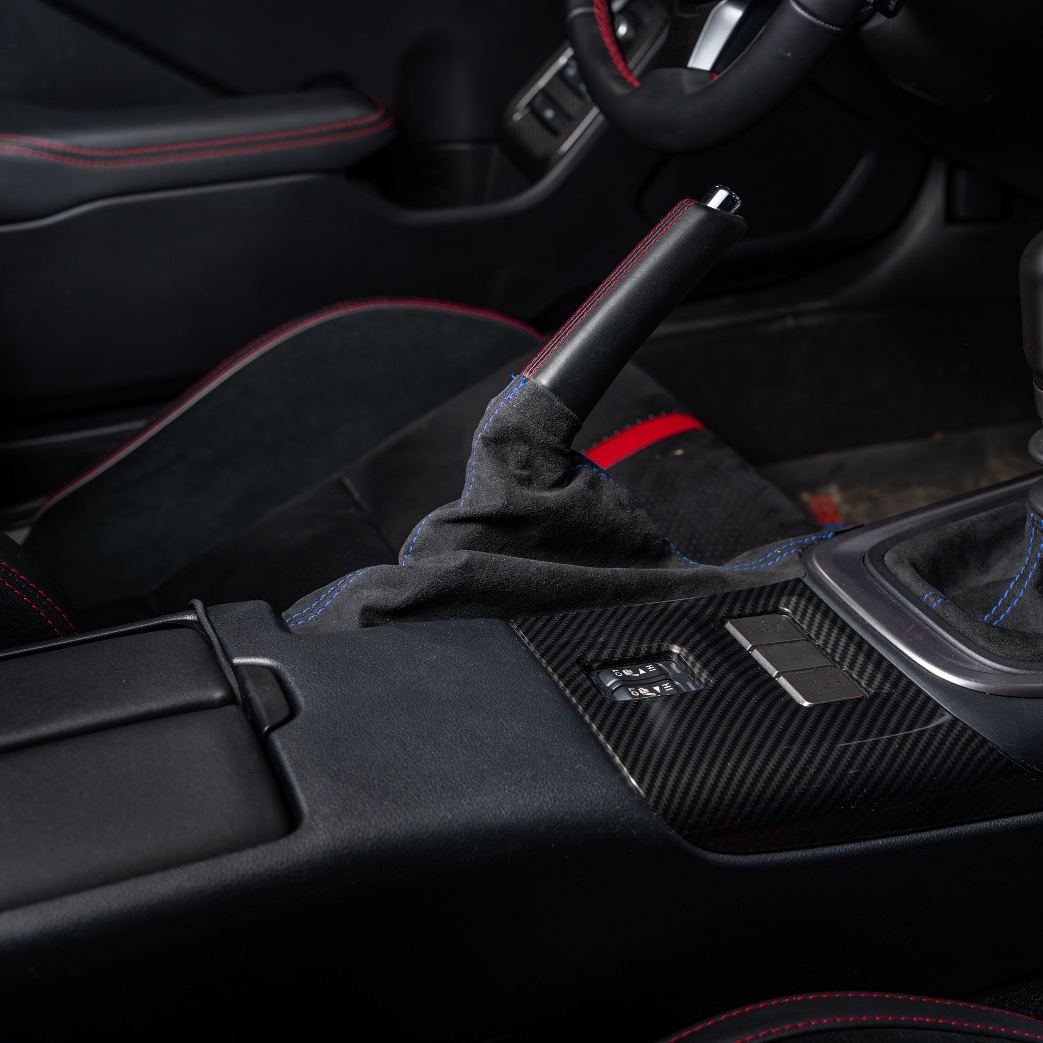 Billetworkz Premium Alcantara E-Brake Boot - 2022+ Toyota GR86 / Subaru BRZ