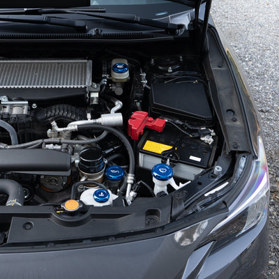 Billetworkz Engine Bay Caps – 2015–2021 Subaru STI