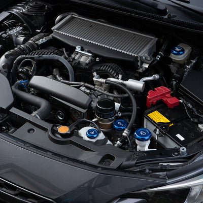 Billetworkz Engine Bay Caps – 2015–2021 Subaru STI