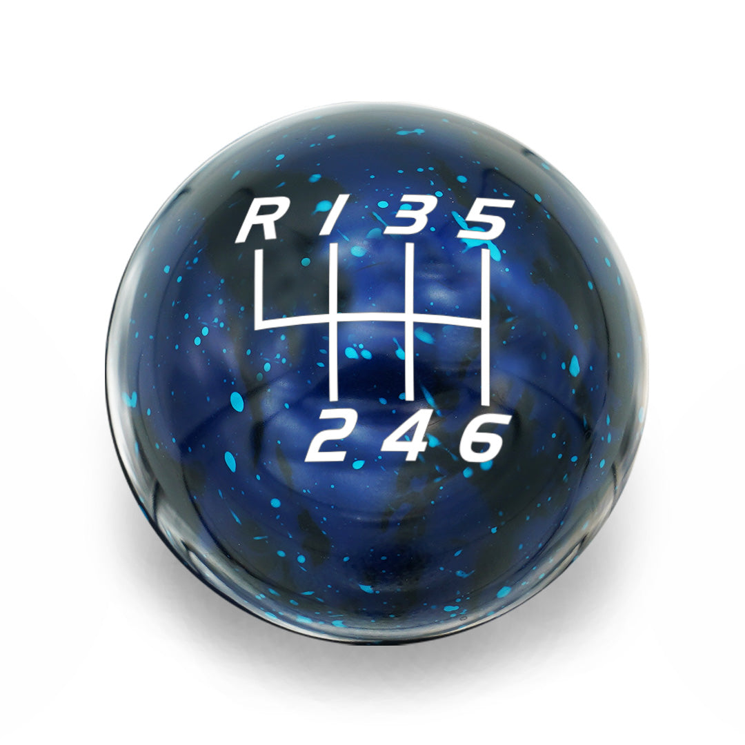 Billetworkz Cosmic Space Shift Knob 6 Speed Velocity Engraving - 2013-2021 Toyota 86 / Subaru BRZ / Scion FRS