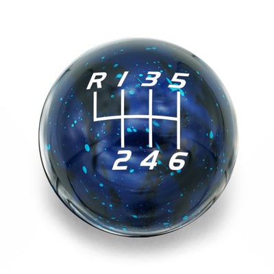 Billetworkz Cosmic Space Shift Knob 6 Speed Velocity Engraving - 2013-2021 Toyota 86 / Subaru BRZ / Scion FRS