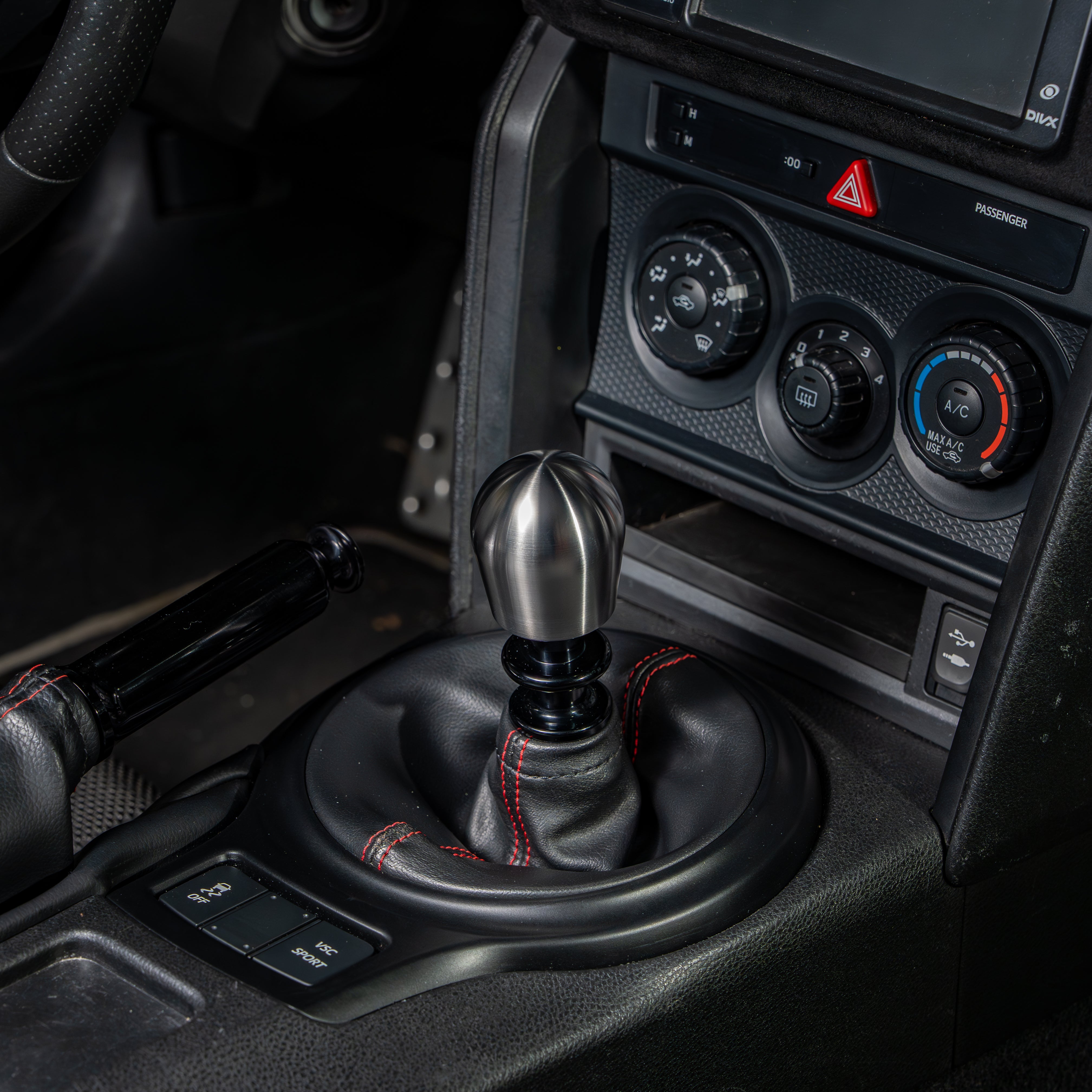 Billetworkz Titanium Brushed Shift Knob - 2013-2021 Toyota 86 / Subaru BRZ / Scion FRS