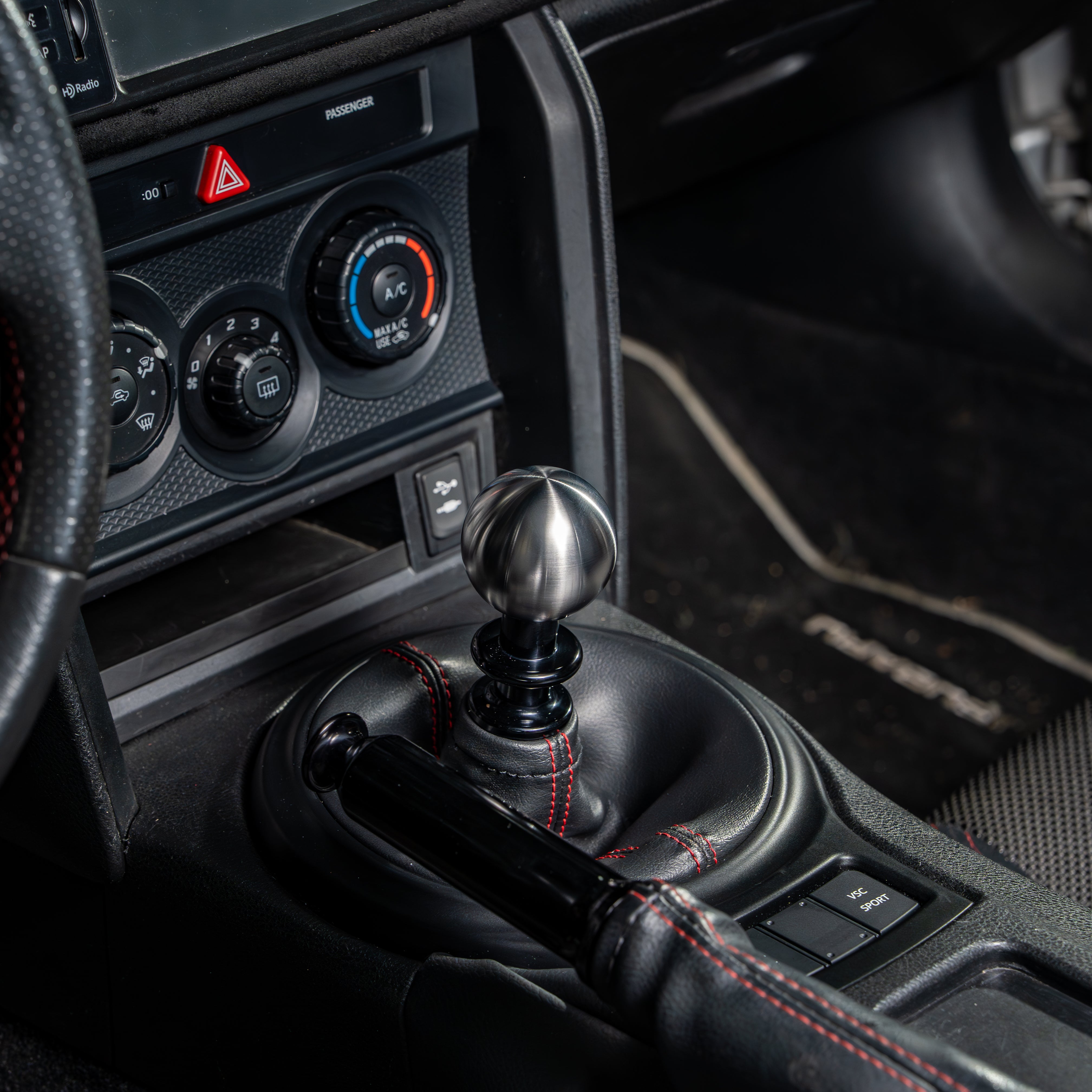 Billetworkz Titanium Brushed Shift Knob - 2013-2021 Toyota 86 / Subaru BRZ / Scion FRS