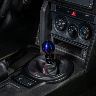 Billetworkz Titanium Torched Shift Knob - 2013-2021 Toyota 86 / Subaru BRZ / Scion FRS