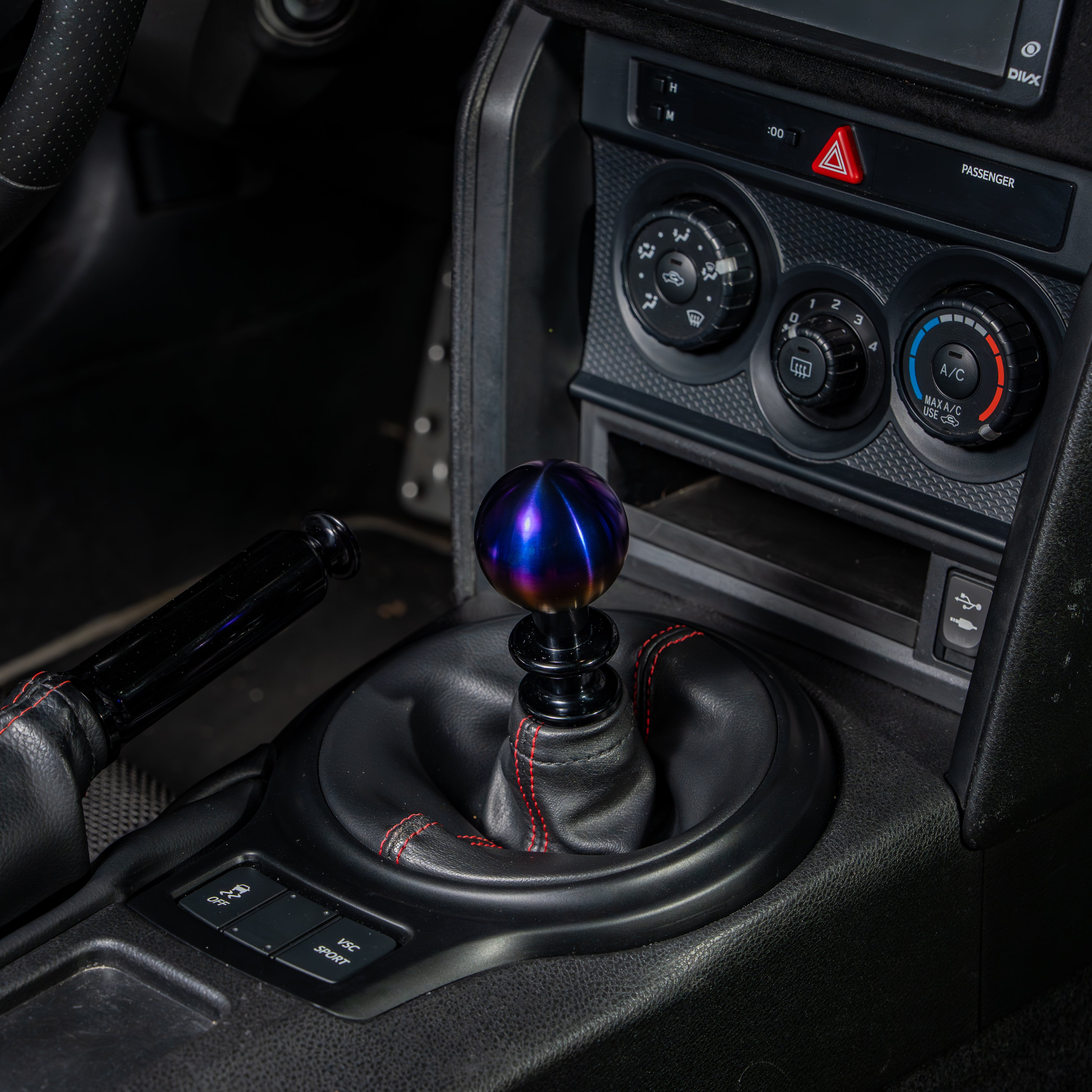 Billetworkz Titanium Torched Shift Knob - 2013-2021 Toyota 86 / Subaru BRZ / Scion FRS