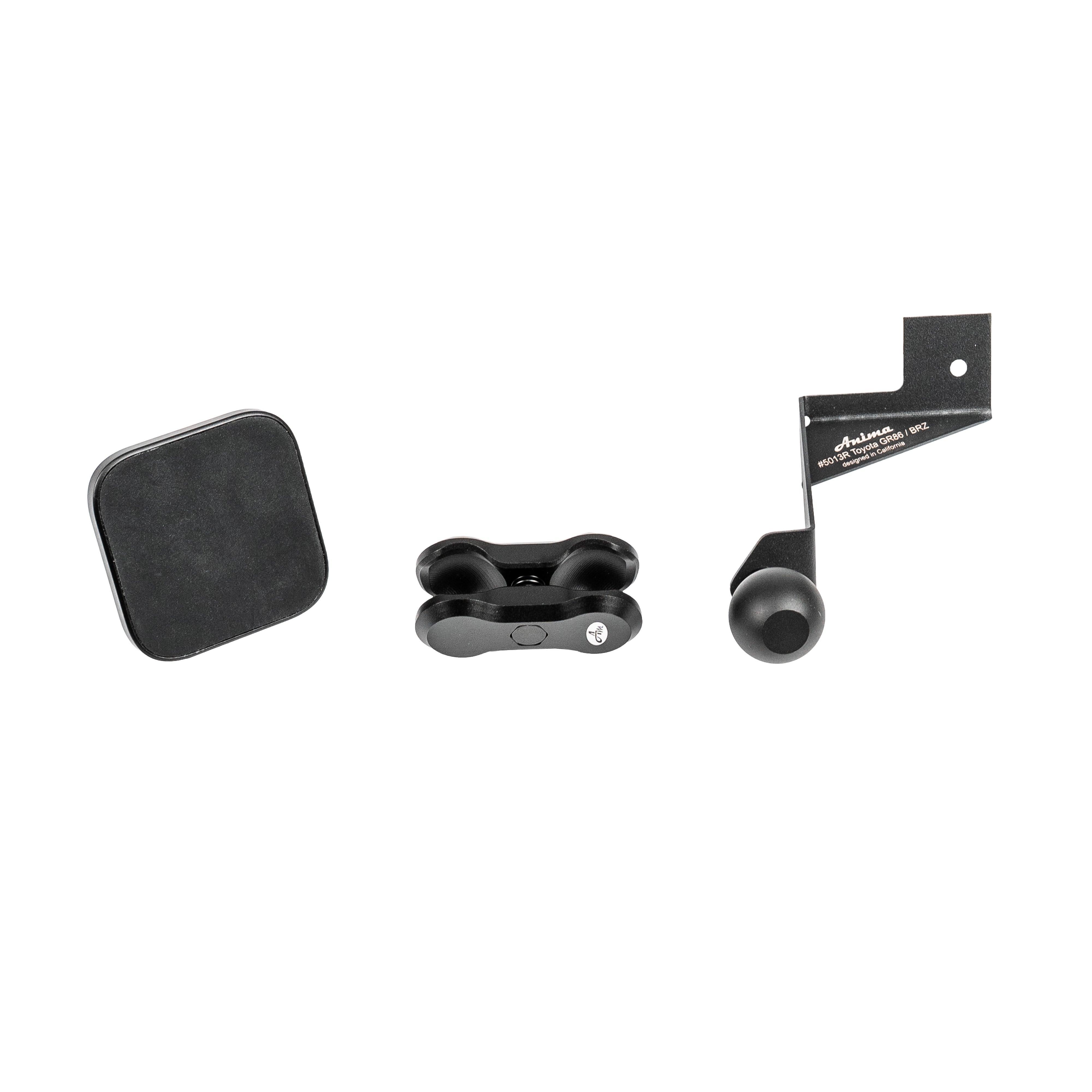 Anima 1" Left Hand Drive Ball Base Phone/Garmin Catalyst Mount - 2022+ Toyota GR86 / Subaru BRZ