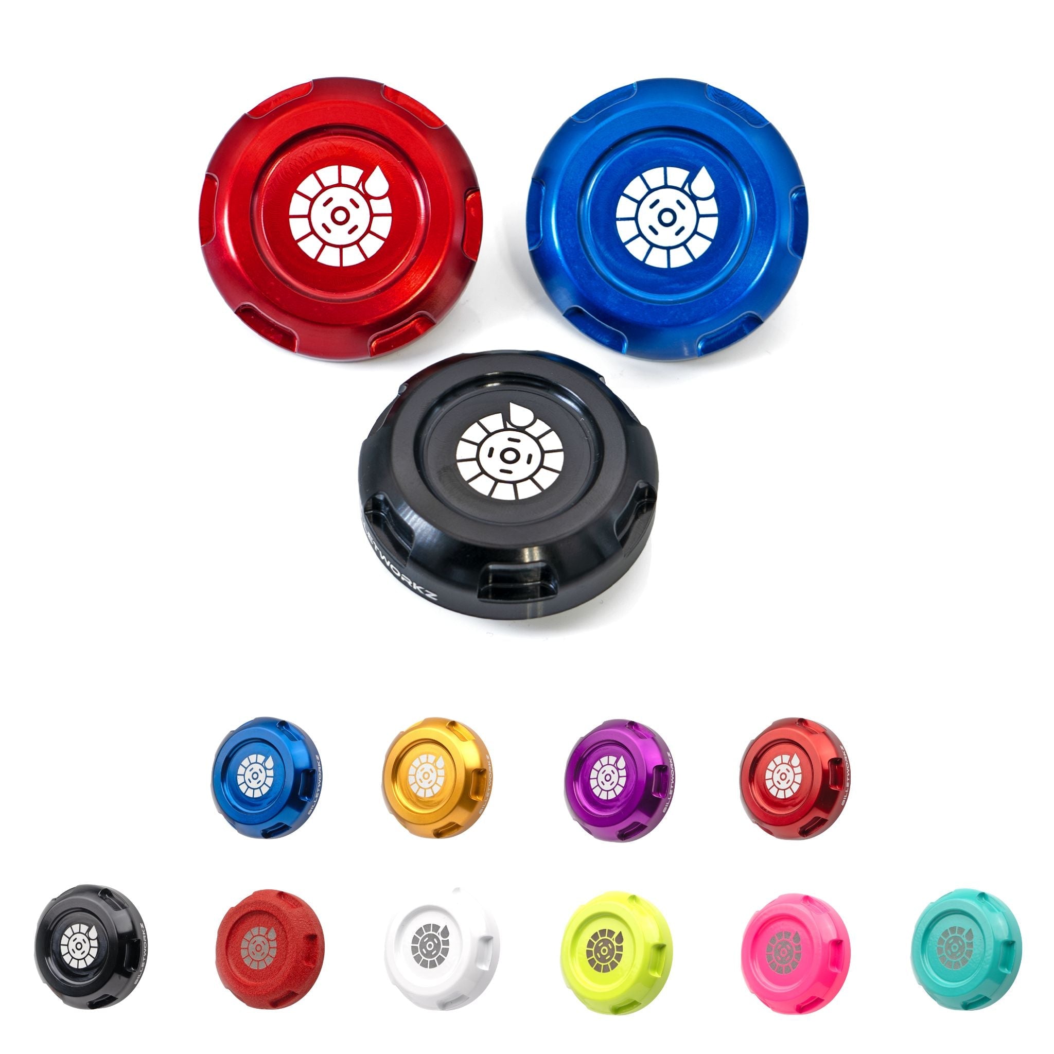 Billetworkz Clutch Fluid Reservoir Cap - 2013-2022+ Toyota 86 / GR86 / Subaru BRZ / Scion FRS