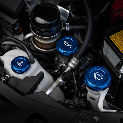 Billetworkz Engine Bay Caps – 2013–2022+ Subaru BRZ / Toyota 86 & GR86 / 13–16 Scion FR-S