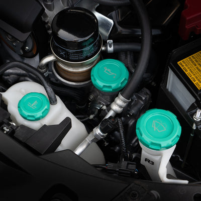 Billetworkz Engine Bay Caps – 2015–2021 Subaru STI