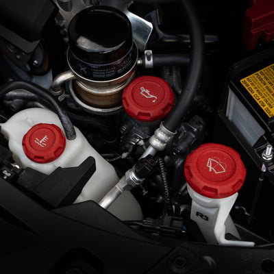 Billetworkz Engine Bay Caps – 2015–2021 Subaru STI