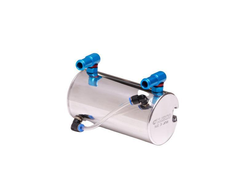 Cusco Oil Catch Tank Set Horizontal Mount 0.6L Round Type - 13-22+ Toyota FRS GR86 & Subaru BRZ