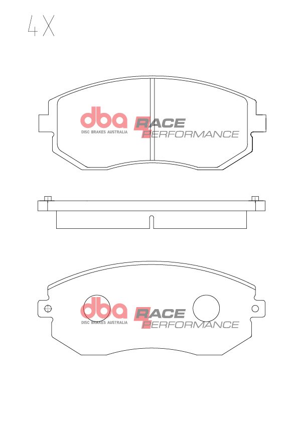 DBA RP Performance Brake Pads (Standard) - 2012-2022+ Toyota GR86 86 / Subaru BRZ / Scion FR-S