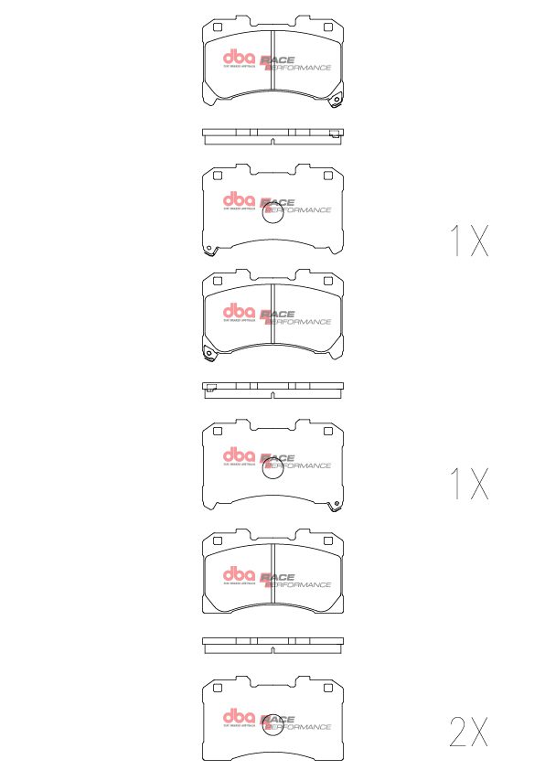 DBA RP Performance Brake Pads - 2023+ Toyota GR Corolla