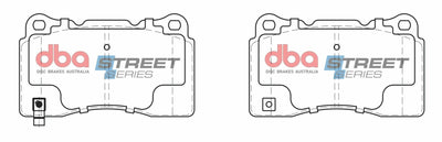 DBA Street Series Brake Rear Pads (Brembo) - 2017-2022+ Toyota GR86 86 / Subaru BRZ