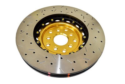 DBA 10 Hole Drilled & Slotted 5000 Series Front Rotors - 2017-2022+ Toyota 86 GR86 / Subaru BRZ (Performance Package)