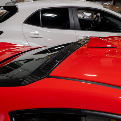 Driven.Media Carbon Fiber V-Spec Roof Spoiler - 2022+ Toyota GR86 / Subaru BRZ