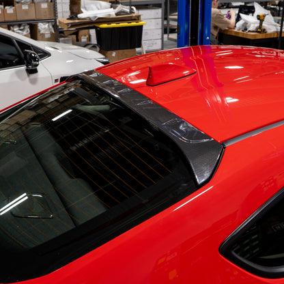 Driven.Media Carbon Fiber V-Spec Roof Spoiler - 2022+ Toyota GR86 / Subaru BRZ