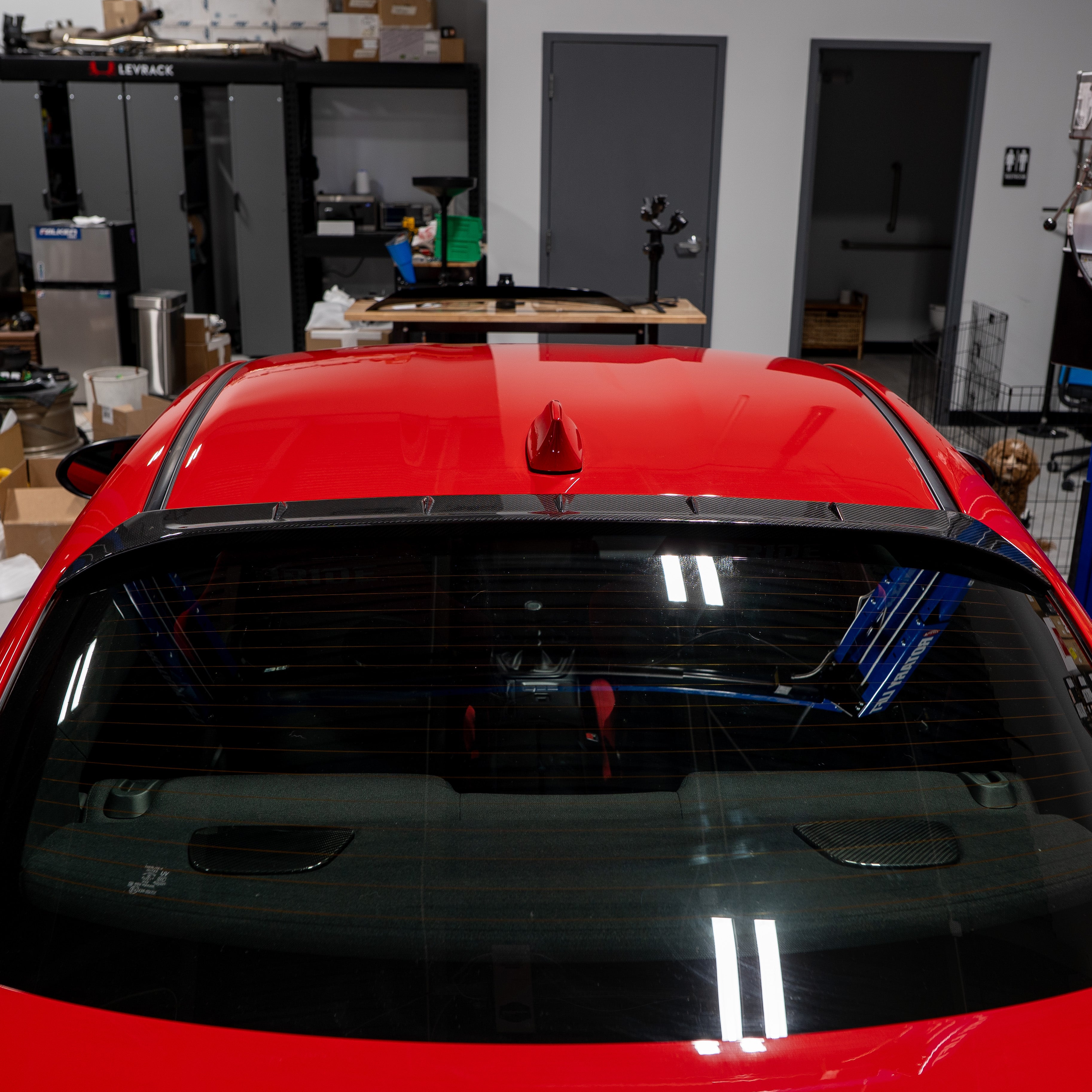 Driven.Media Carbon Fiber V-Spec Roof Spoiler - 2022+ Toyota GR86 / Subaru BRZ