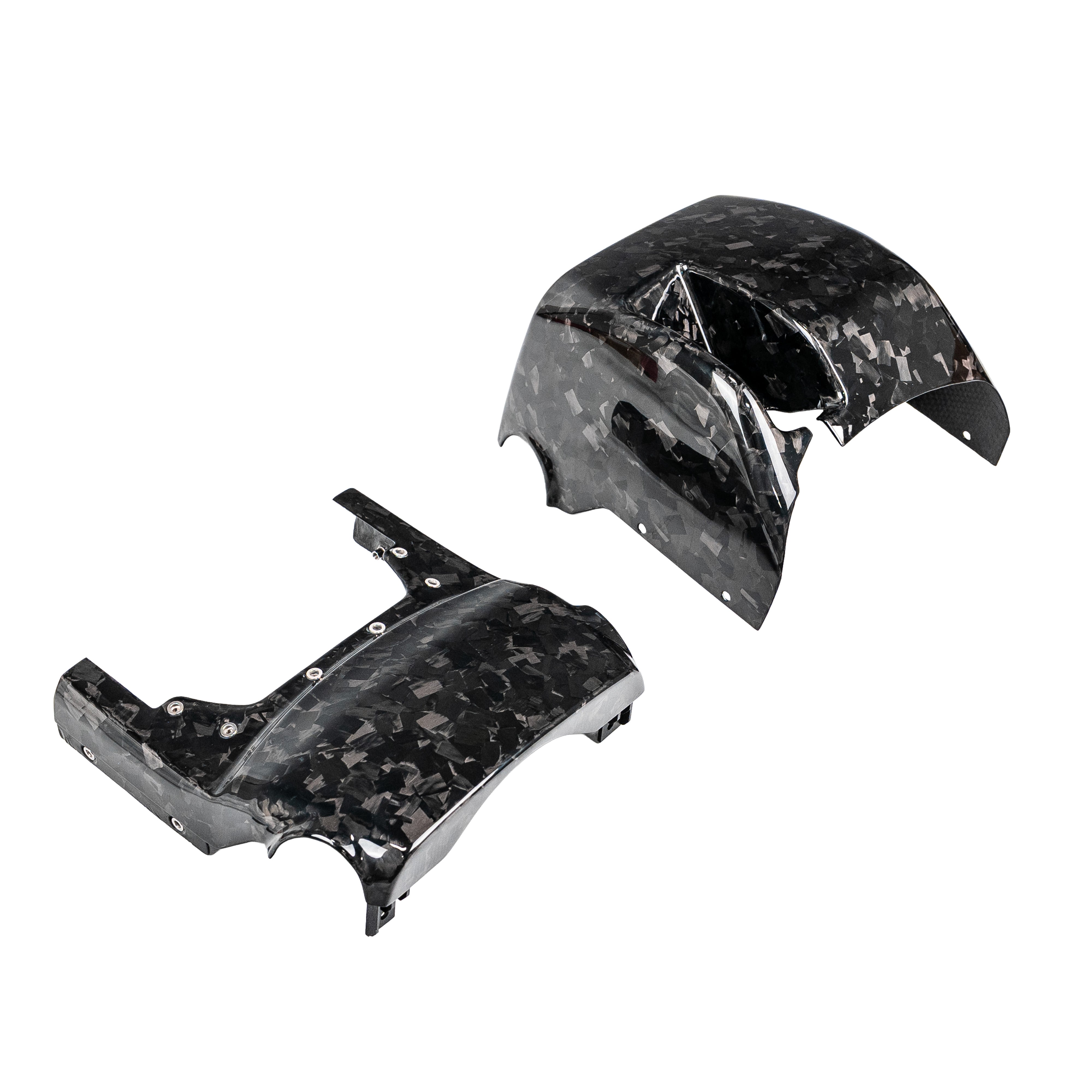 Driven Media Carbon Fiber Steering Wheel Column - 2022+ Toyota GR86 / Subaru BRZ