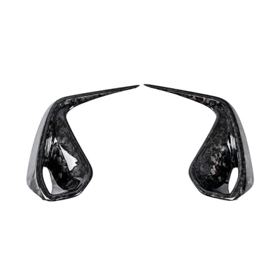 Driven Media Carbon Fiber Front Bumper Bezel Covers - 2022+ Subaru BRZ