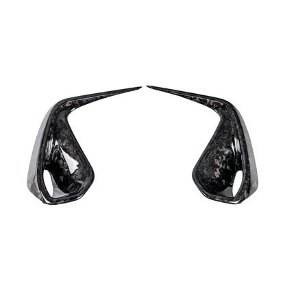 Driven Media Carbon Fiber Front Bumper Bezel Covers - 2022+ Subaru BRZ